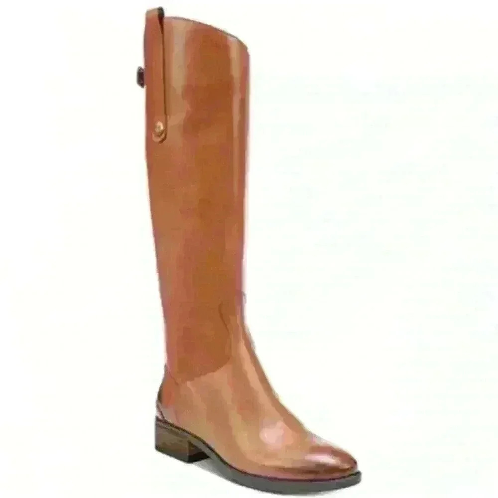 Sam Edelman Womens Penny Leather Riding Boot Sz 6M